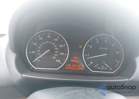 2009 BMW 128I из США, поврежденный, VIN WBAUP735X9VF07260